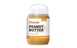 Pintola Peanut Butter Classic Crunchy  Plastic Jar  2.5 kilogram